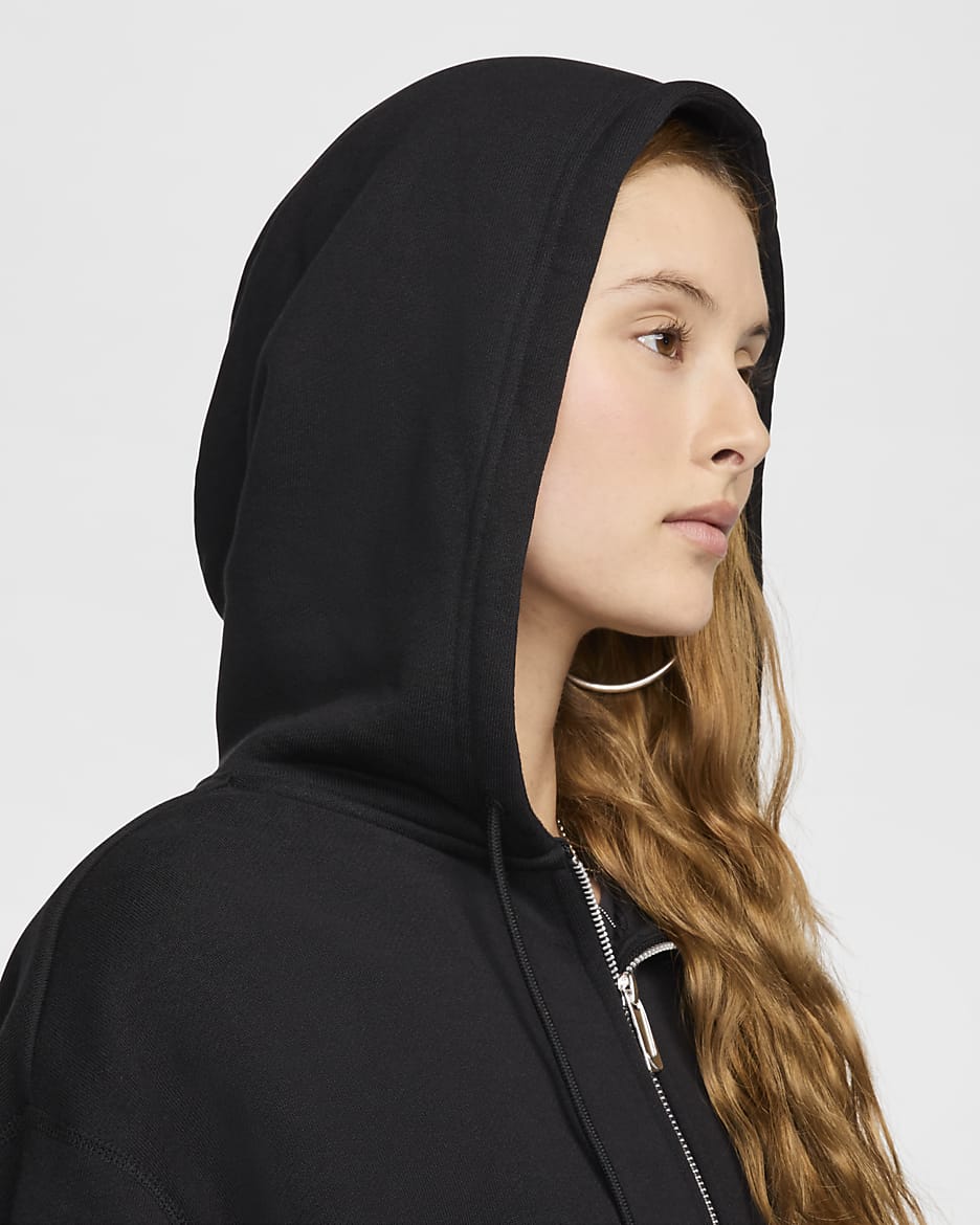 Nike Sportswear Women s Oversized Full Zip French Terry Hoodie